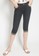 LGS black LGS - Celana Capri - Warna Hitam Pekat -  Slim Fit - Jeans Premium. E29BDAAB9ACCA6GS_1