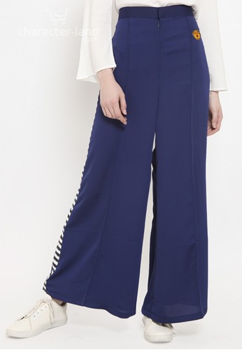 Jual Doraemon Doraemon Strip Pants Blue Original Zalora Indonesia