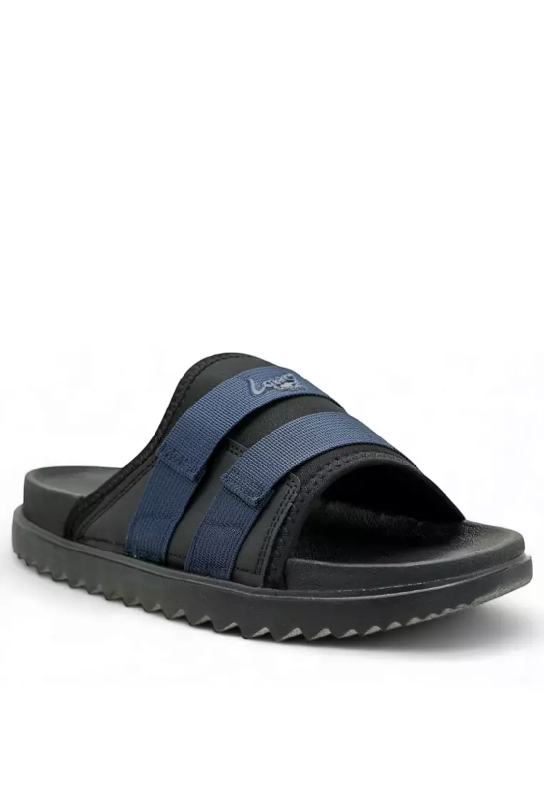 Men Slip On Faux Leather Classic Casual Sandals - 250141249