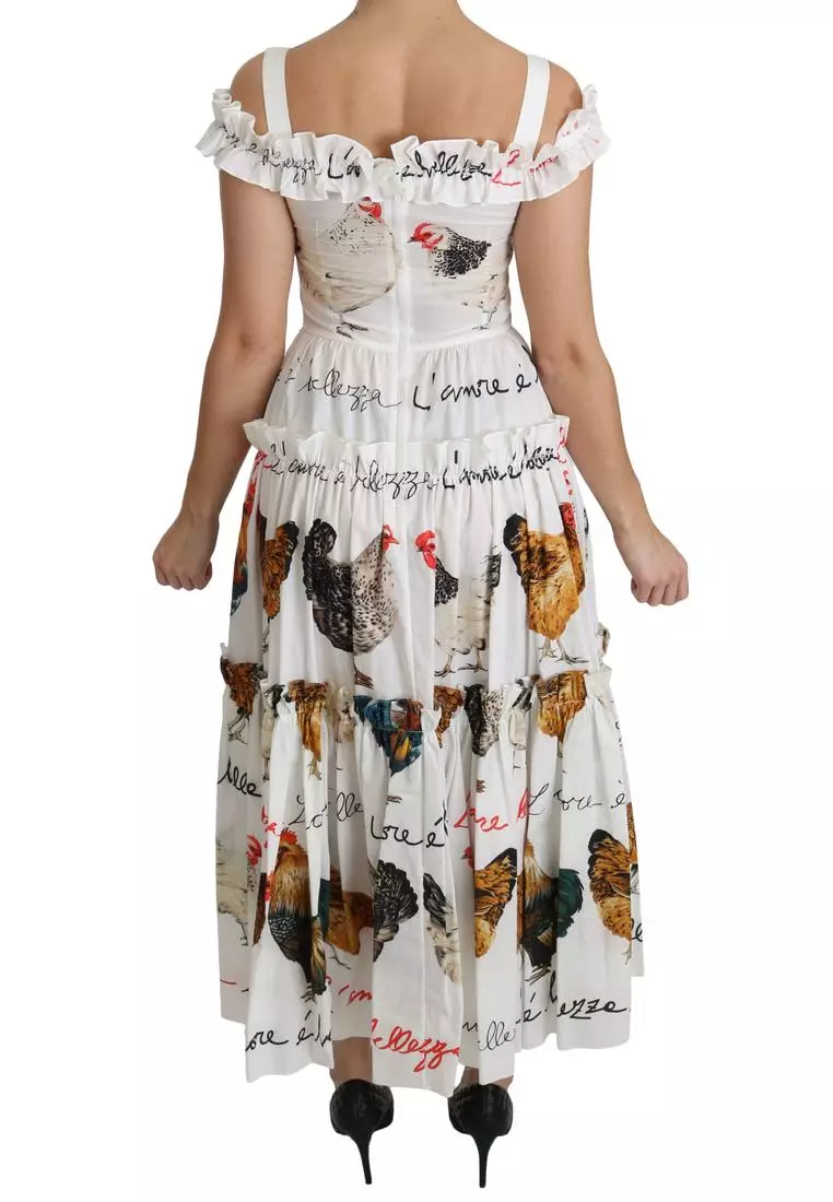 Dolce and gabbana outlet cotton dress