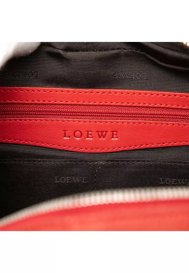 Pre-Loved Loewe Nubuck Senda Handbag