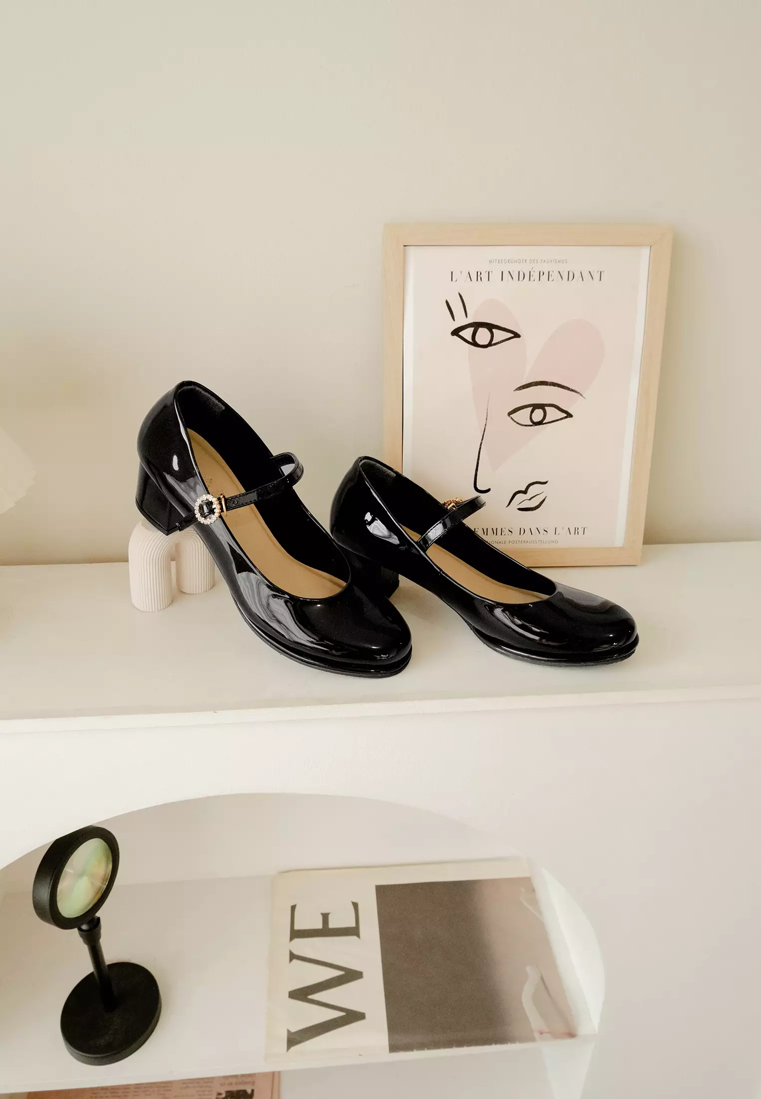 Daisy Mary Jane Court Shoes Formal Kantor Wanita