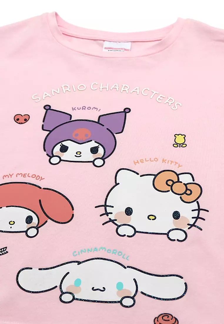 Girls Licensed Graphic Boxy T-Shirt "Cutesy"