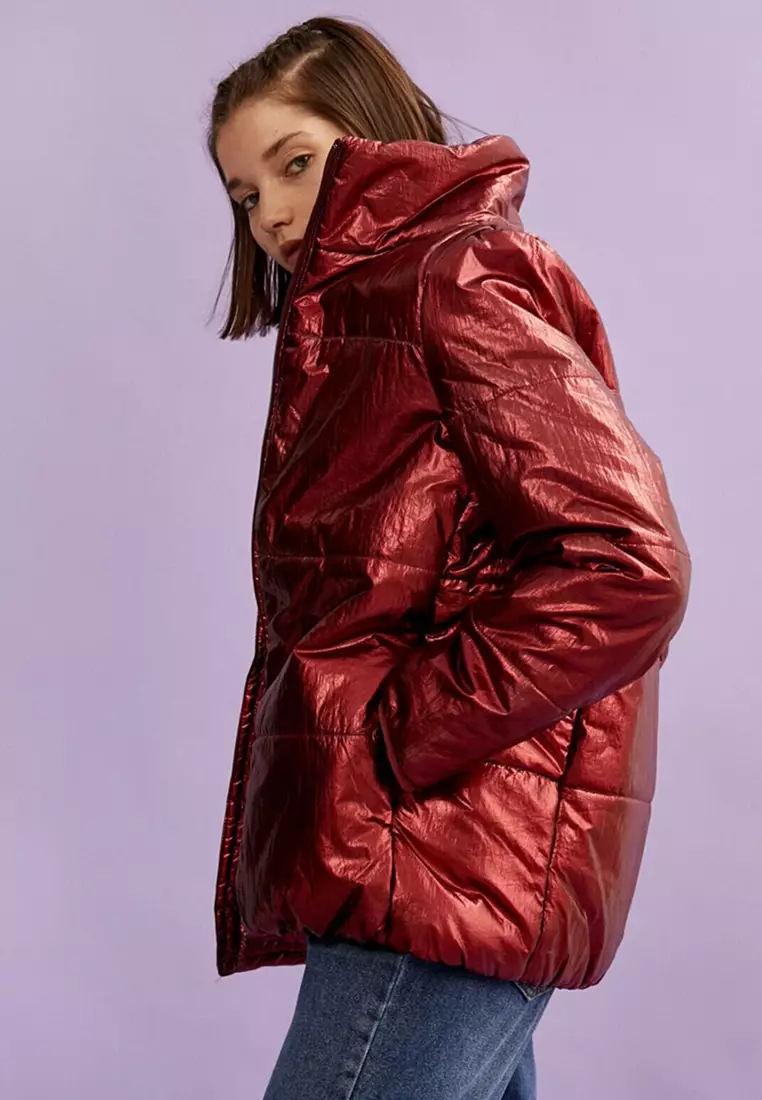 Buy KOTON High Collar Puffer Jacket 2024 Online ZALORA Singapore