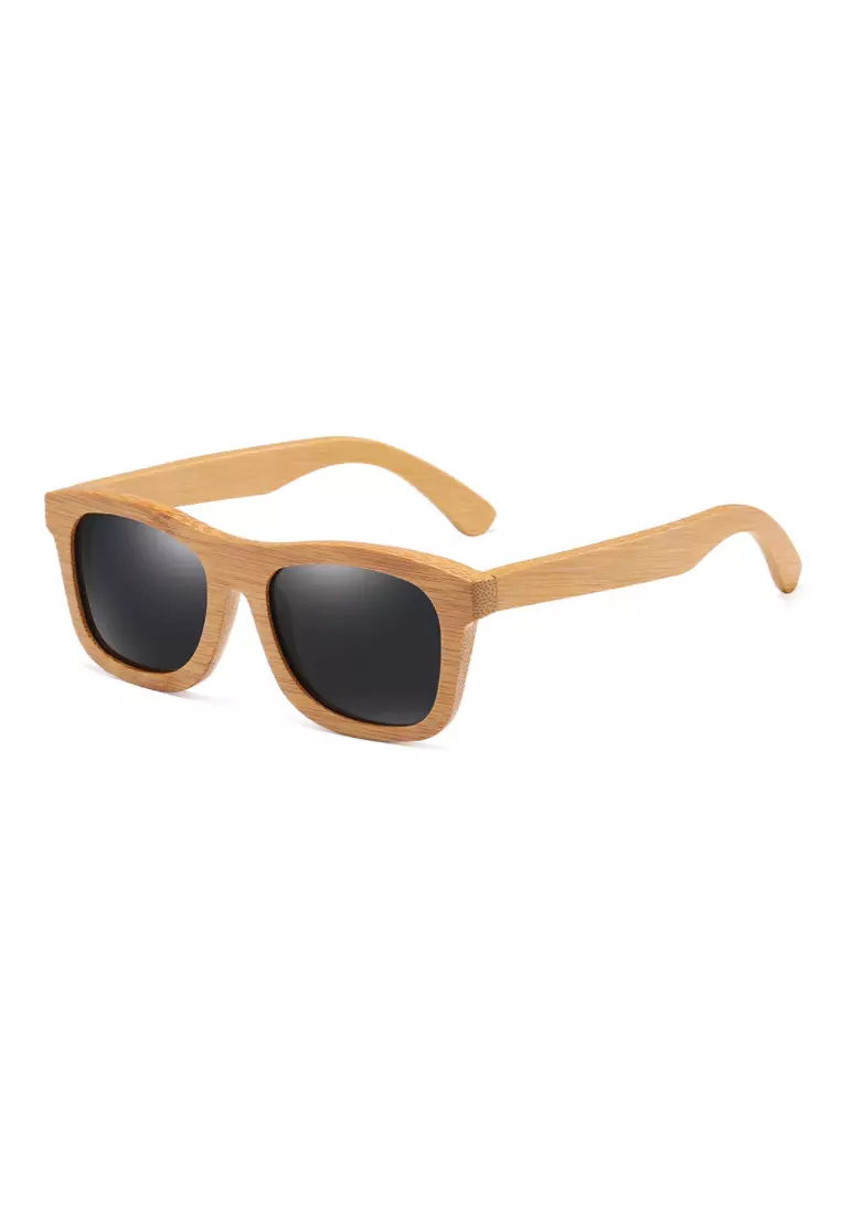 Buy Kings Collection Bamboo Wood Polarized Sunglasses KCSG2116