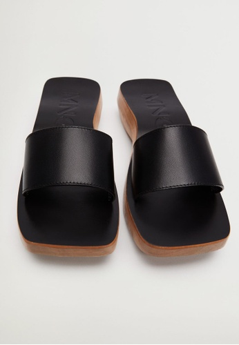 mango suede clogs