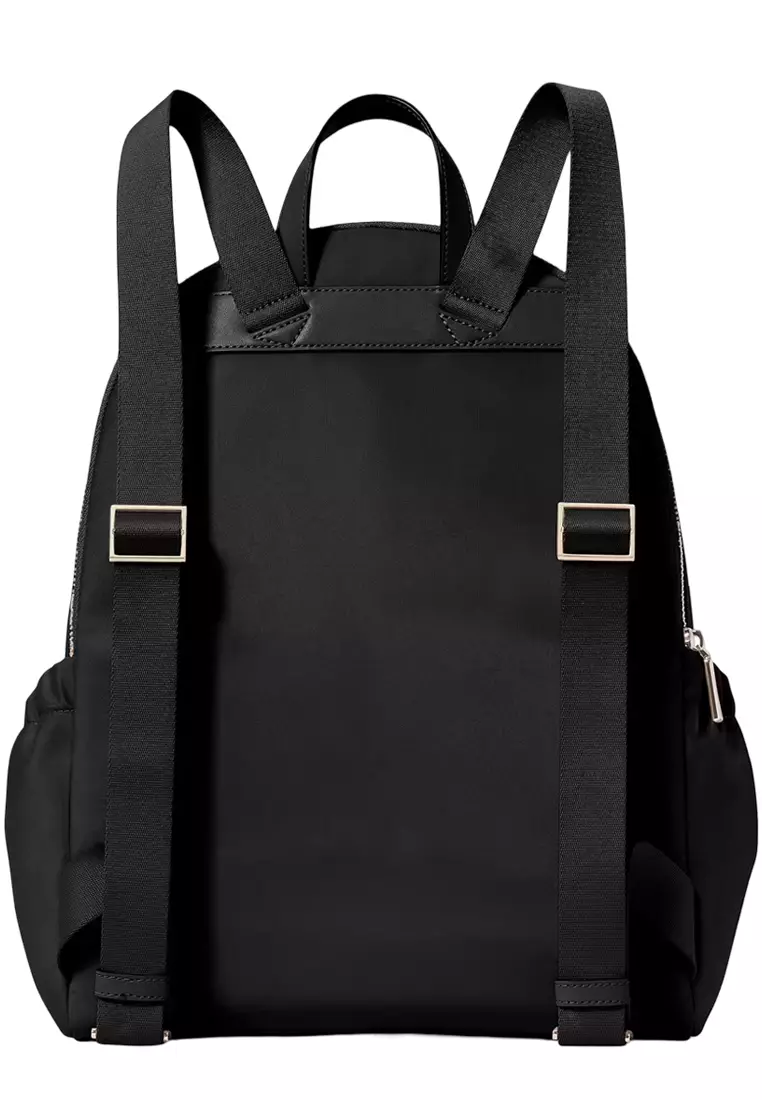 Carter Nylon Large Backpack Bag - Black KL962