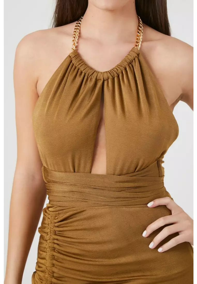 Chain halter top forever 21 clearance