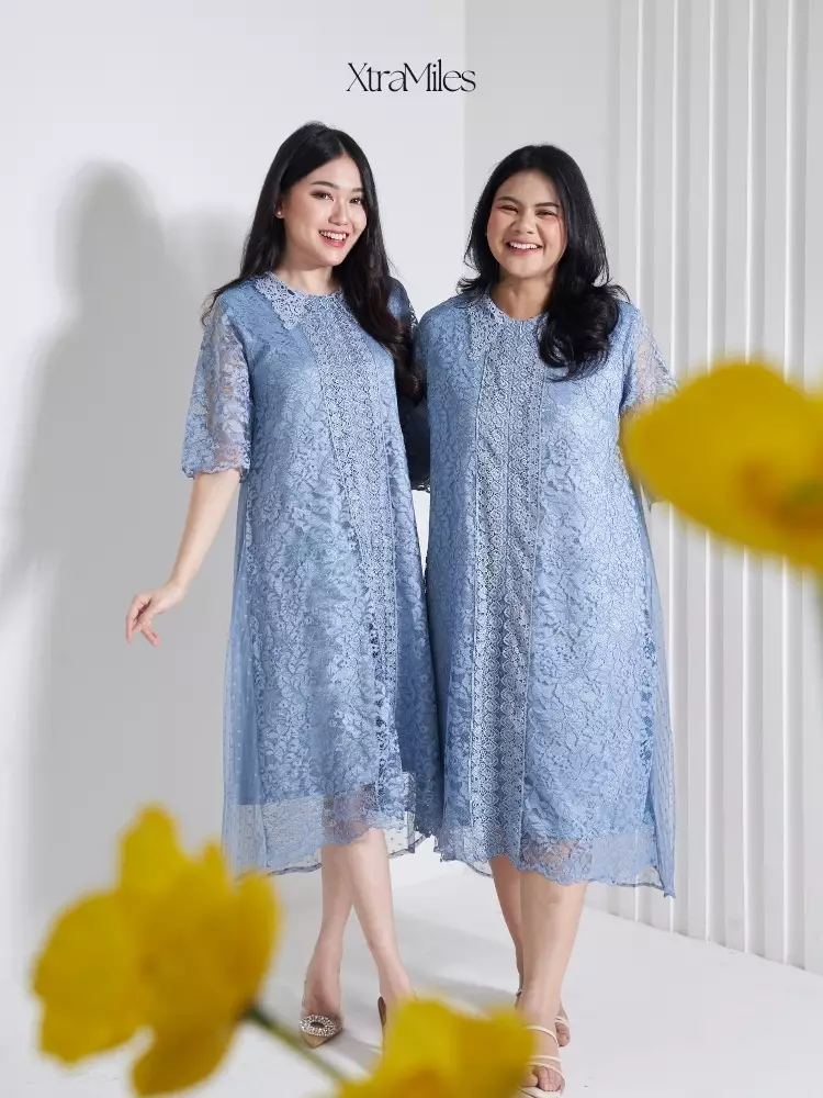 xtramiles Ladies dress leonore dress caruluen blue