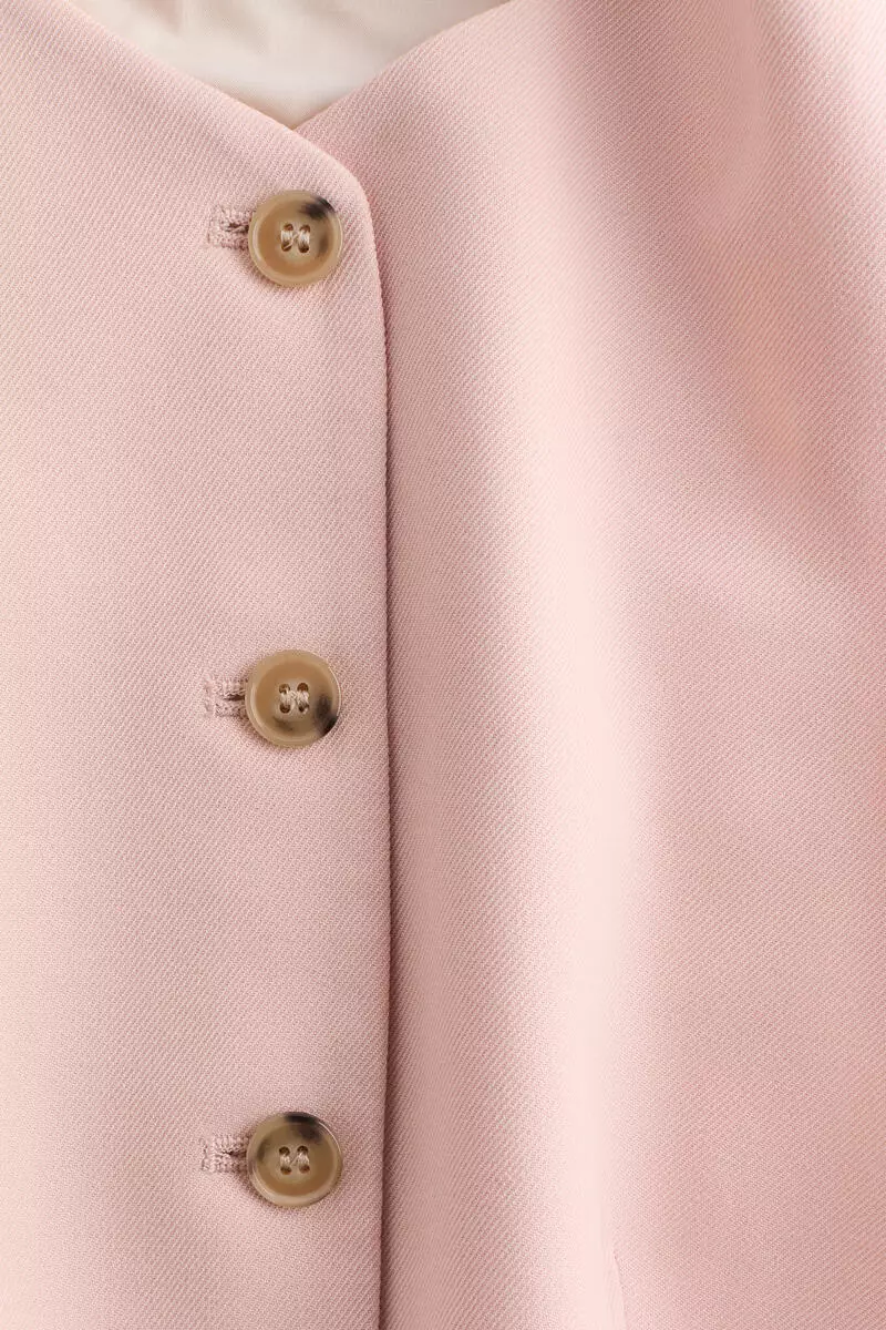 Peplum waistcoat