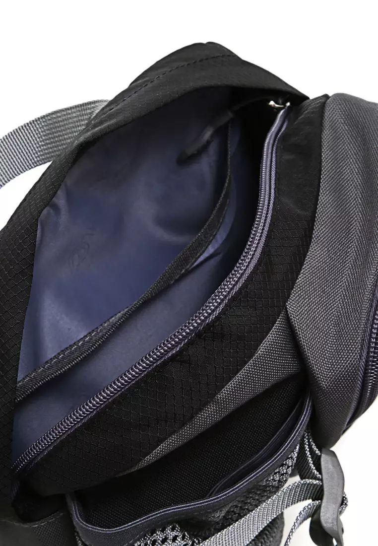 Noice Tas Pinggang Unisex Olahraga Lari Waterproof Running Sport Bag Casual Material Nylon ORIGINAL - Black