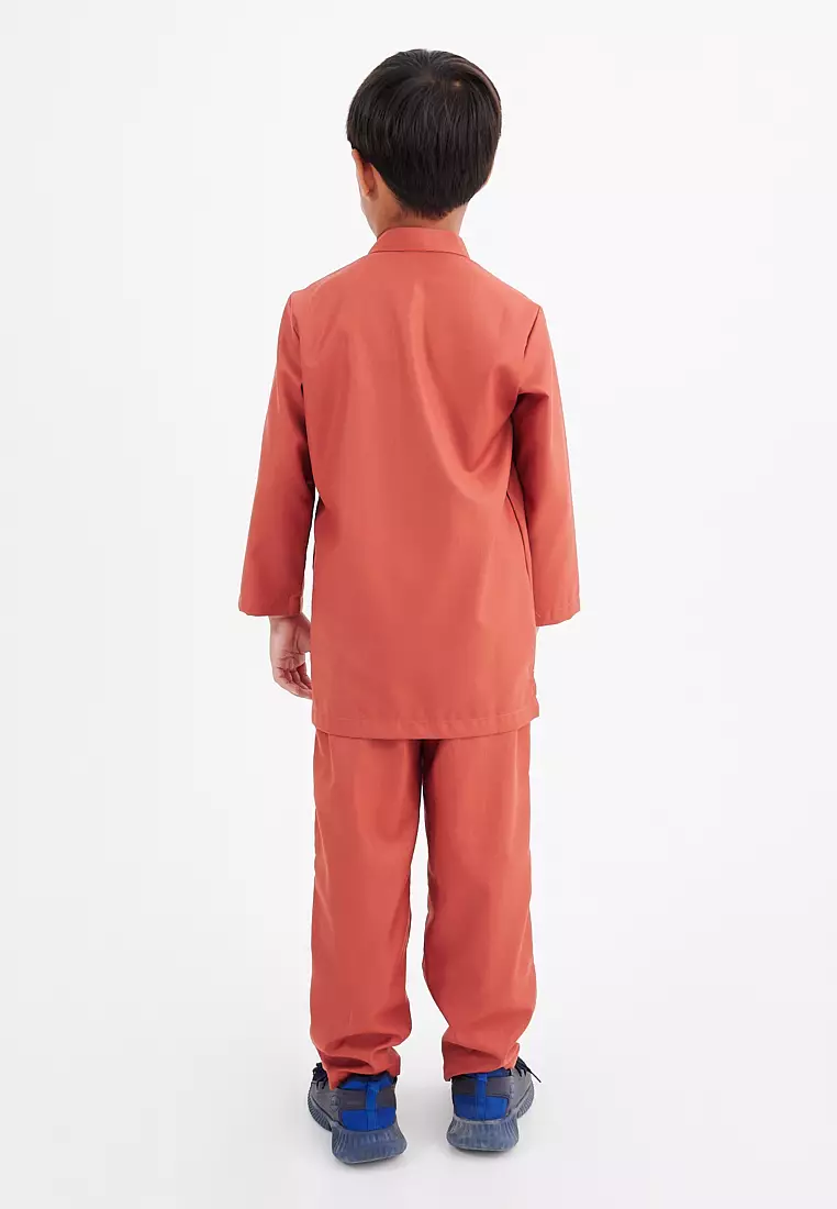 Gene Martino - Daris Baju Kurta Slim Fit Sedondon – Kids 1143