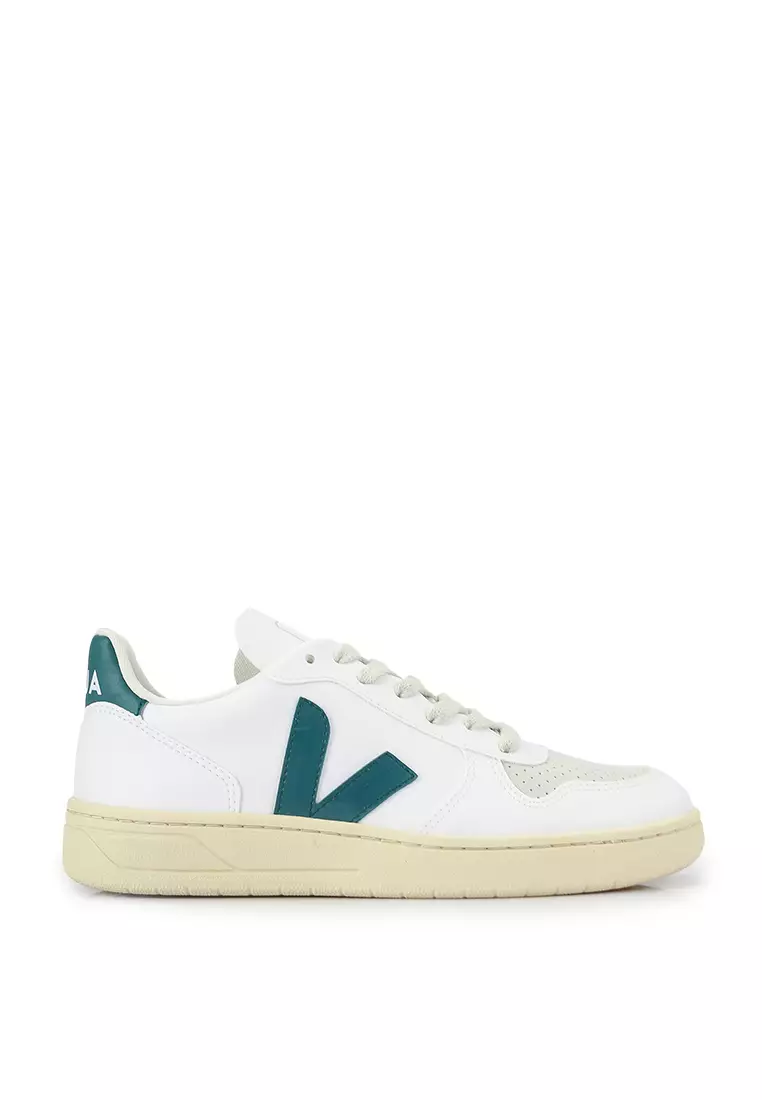 Buy Veja V 12 Leather Sneakers 2024 Online ZALORA Singapore