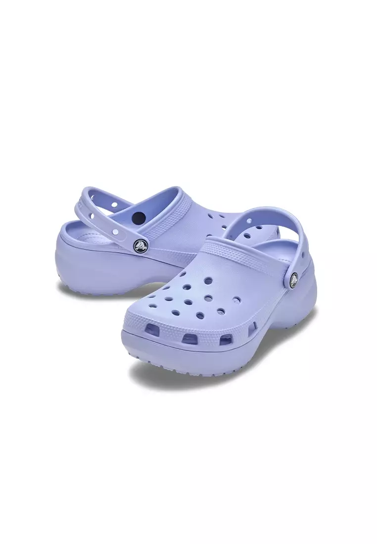Women's Classic Platform Clog In Blue Haze