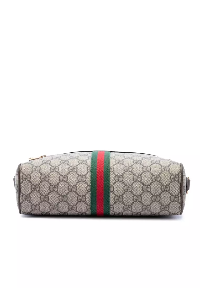 Pre-Loved Gucci Gg Supreme Ophidia Crossbody