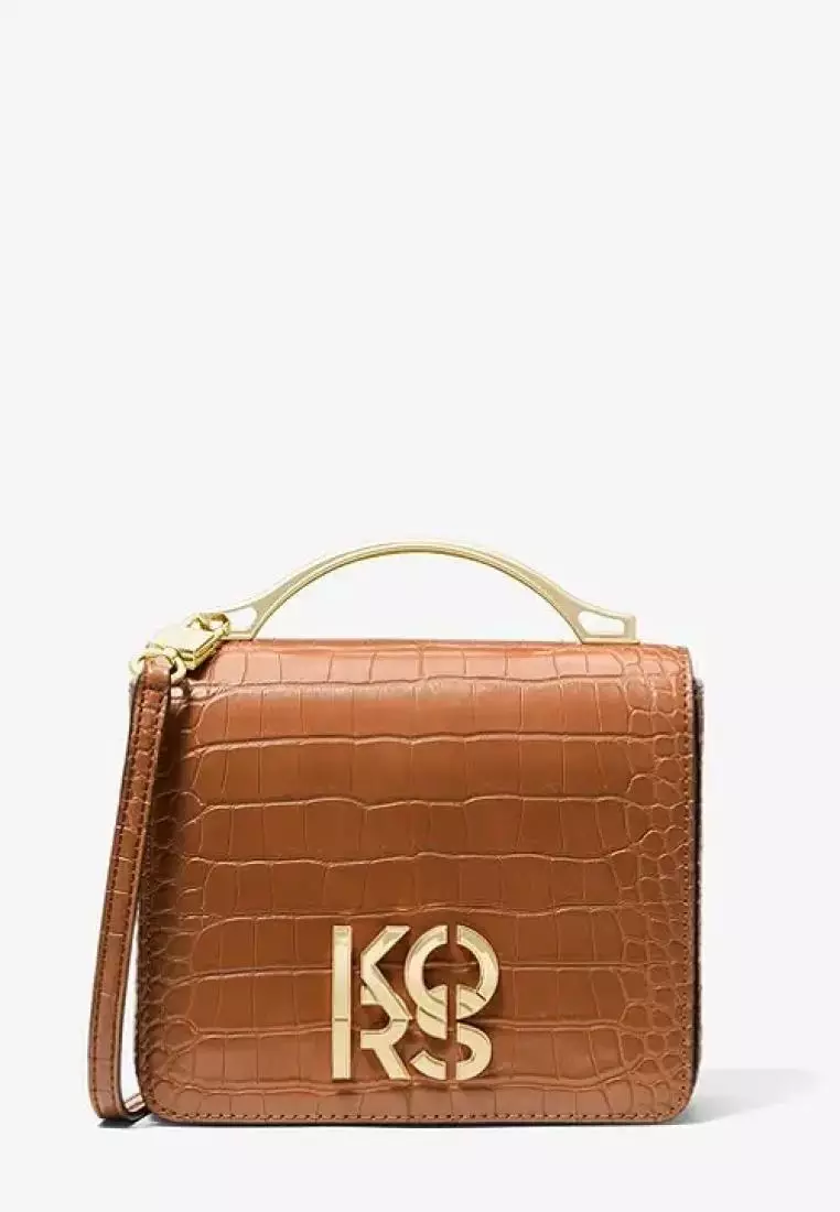 Michael kors sales croc crossbody bag