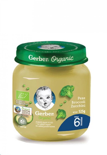 Buy Gerber Organic Peas Broccoli And Zucchini Baby Food 125g 2021 Online Zalora Philippines