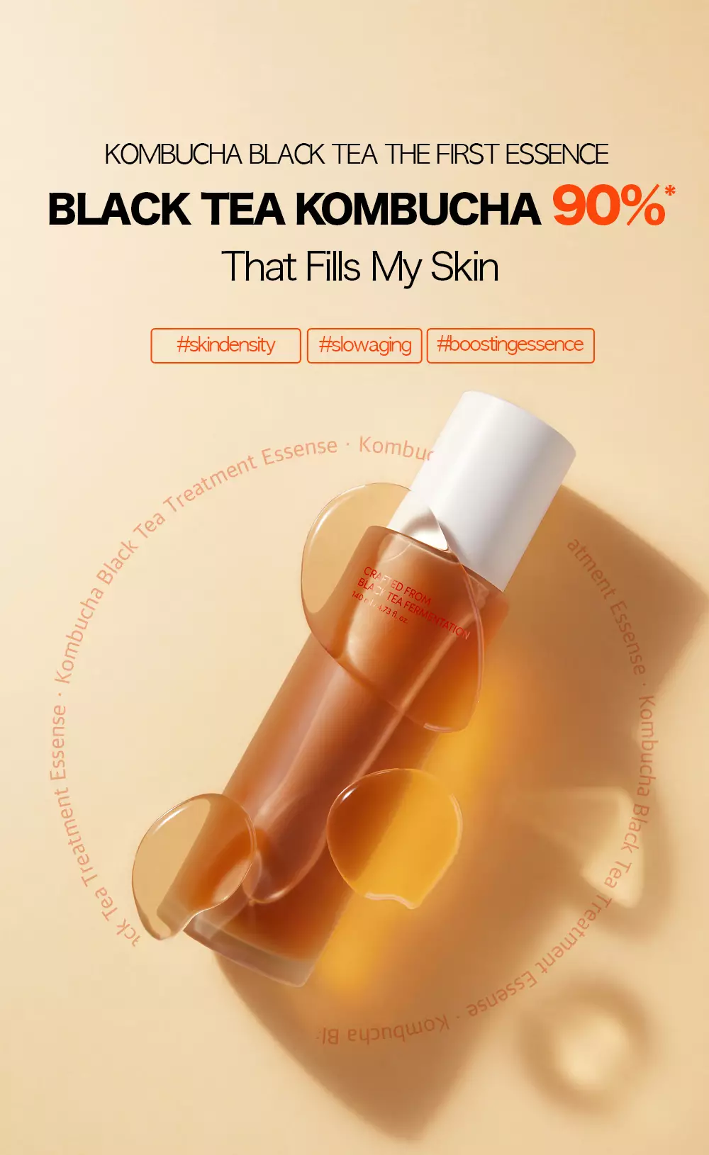 NATURE REPUBLIC Kombucha Black Tea The First Essence Mask Sheet