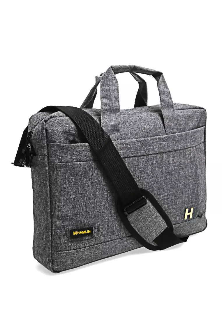 Quenty Tas Jinjing Selempang Laptop Waterproof Bag 14 Inch Material Oxford Cloth ORIGINAL