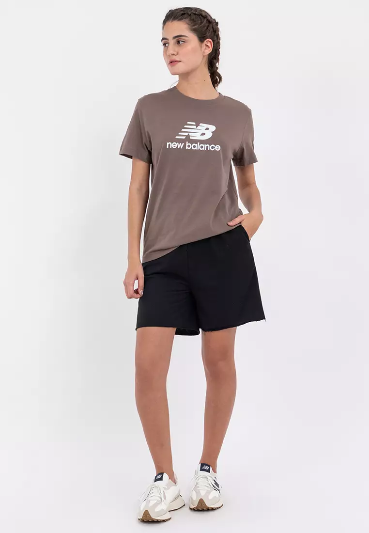 Sport Essentials Jersey Logo T-Shirt Womens TOP-36282