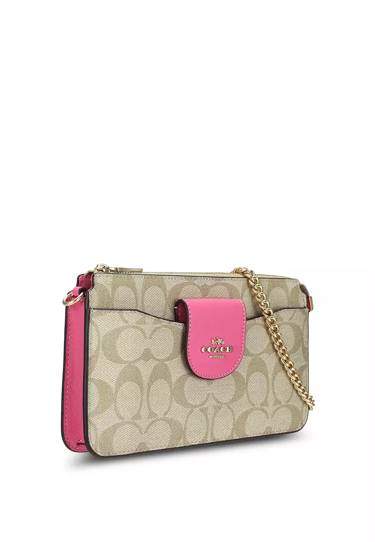 Coach poppy top purse crossbody