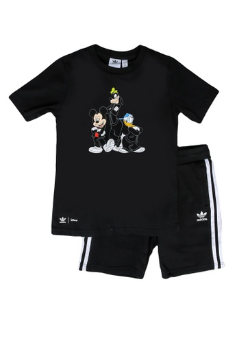 Buy Adidas Disney Mickey And Friends Shorts And Tee Set 21 Online Zalora Philippines