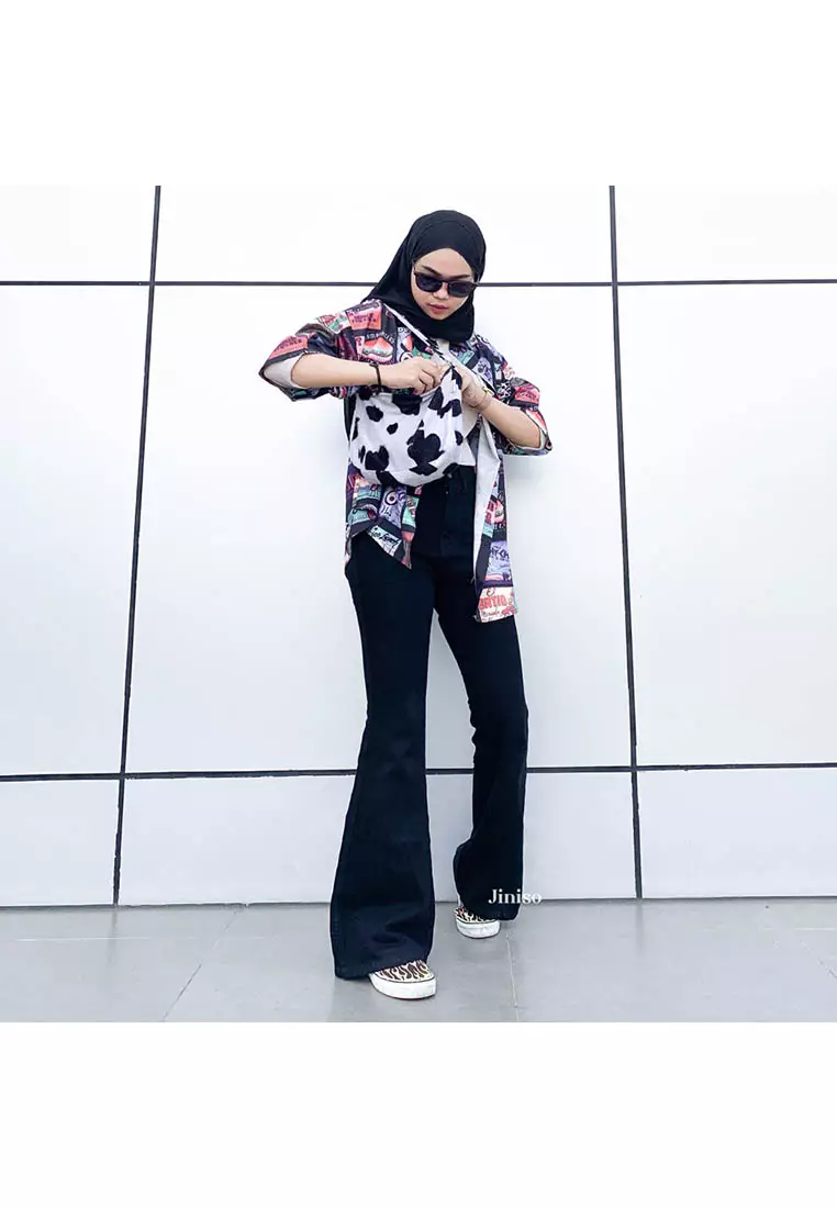 HW Cutbray Jeans 323 HOTTY GANG