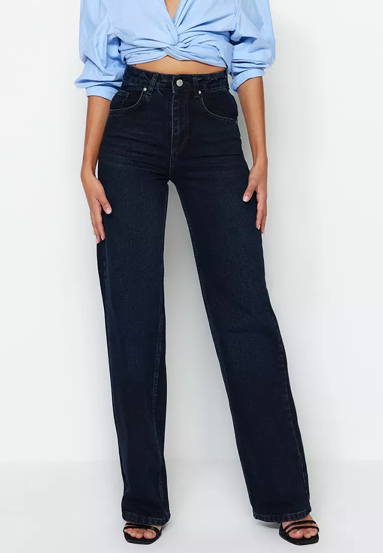 High Waist Wide Leg Jeans
