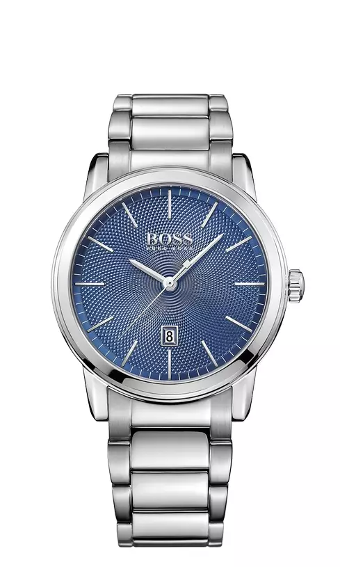 Hugo boss men's blue watch clearance