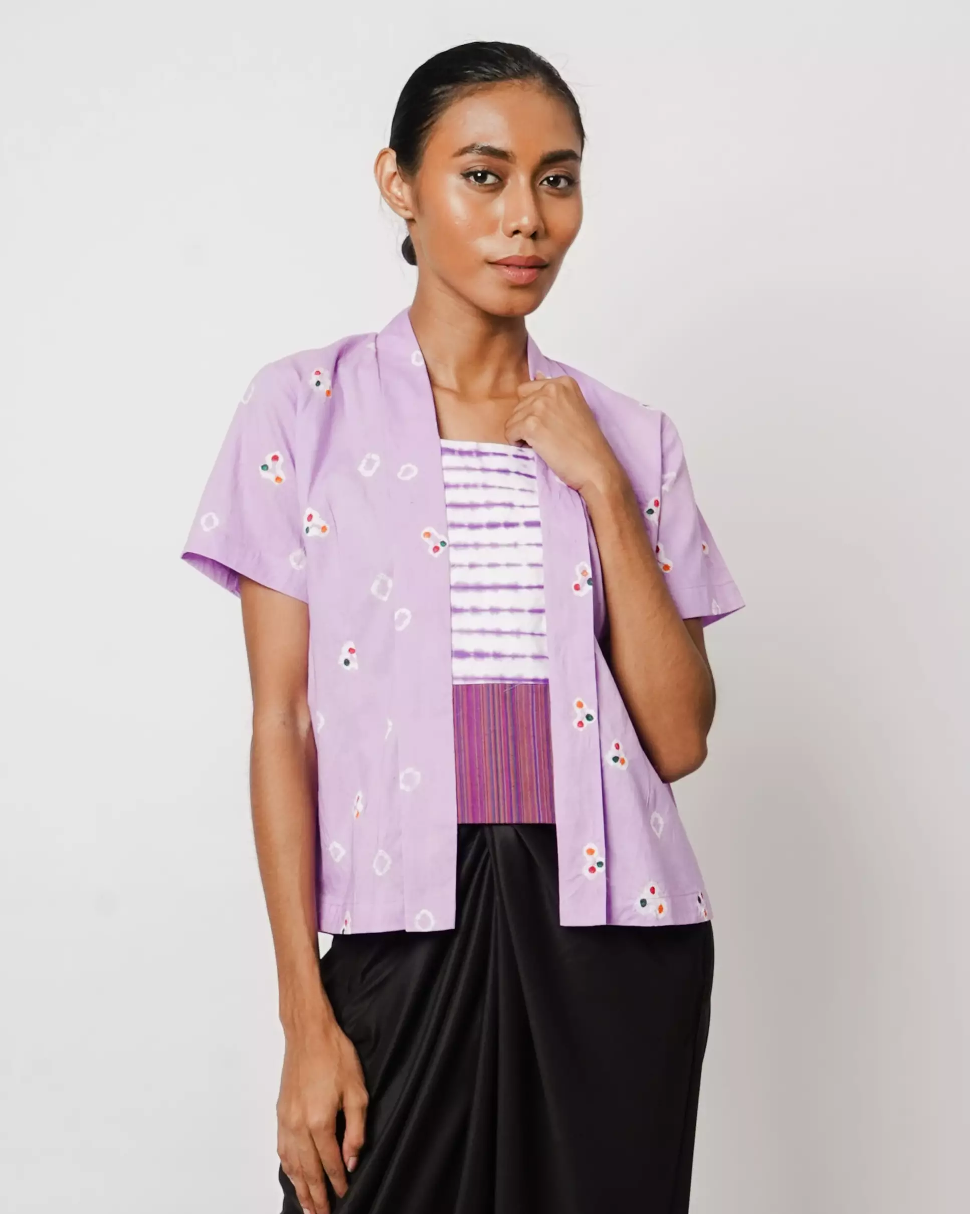 KEBAYA JUMPUTAN LILAC