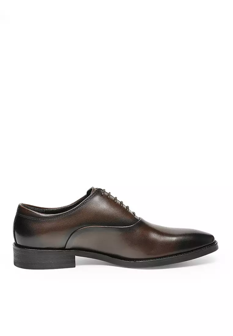 Discount on Twenty Eight Shoes  shoes - SKU: VANSA Top Layer Cowhide Lace-up Oxford Shoes VSM-FXG05