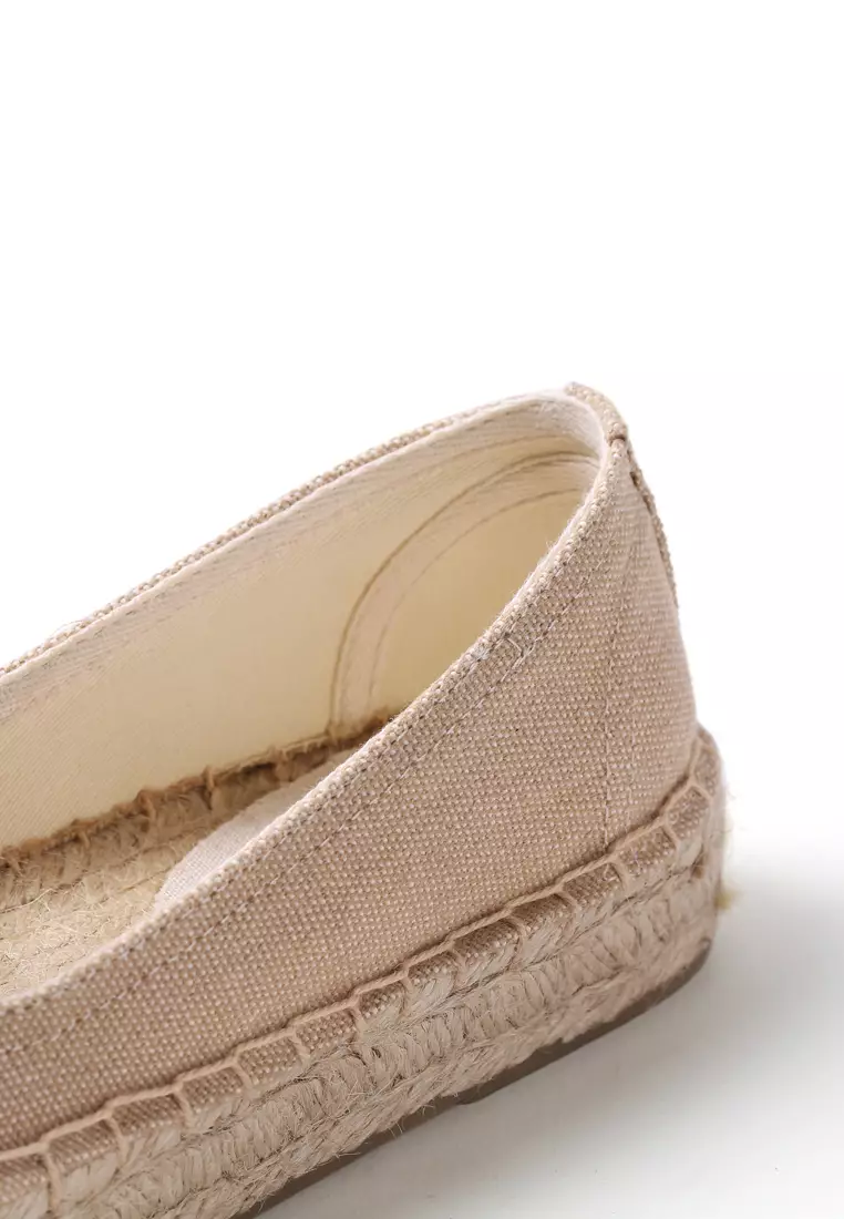 厚底帆布草編麻底鞋 HB87