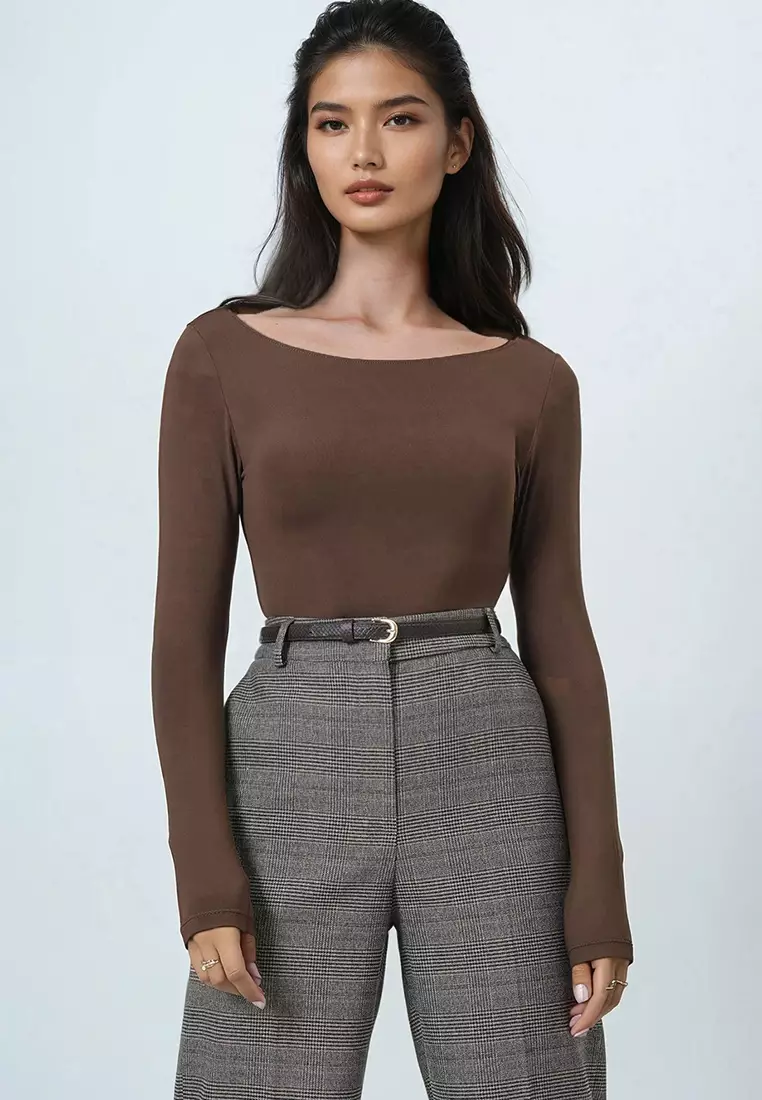 Boat Neck Blouse