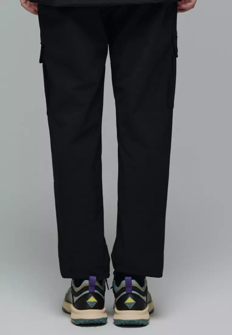 女裝ARCHELON梭織彈性運動束腳長褲