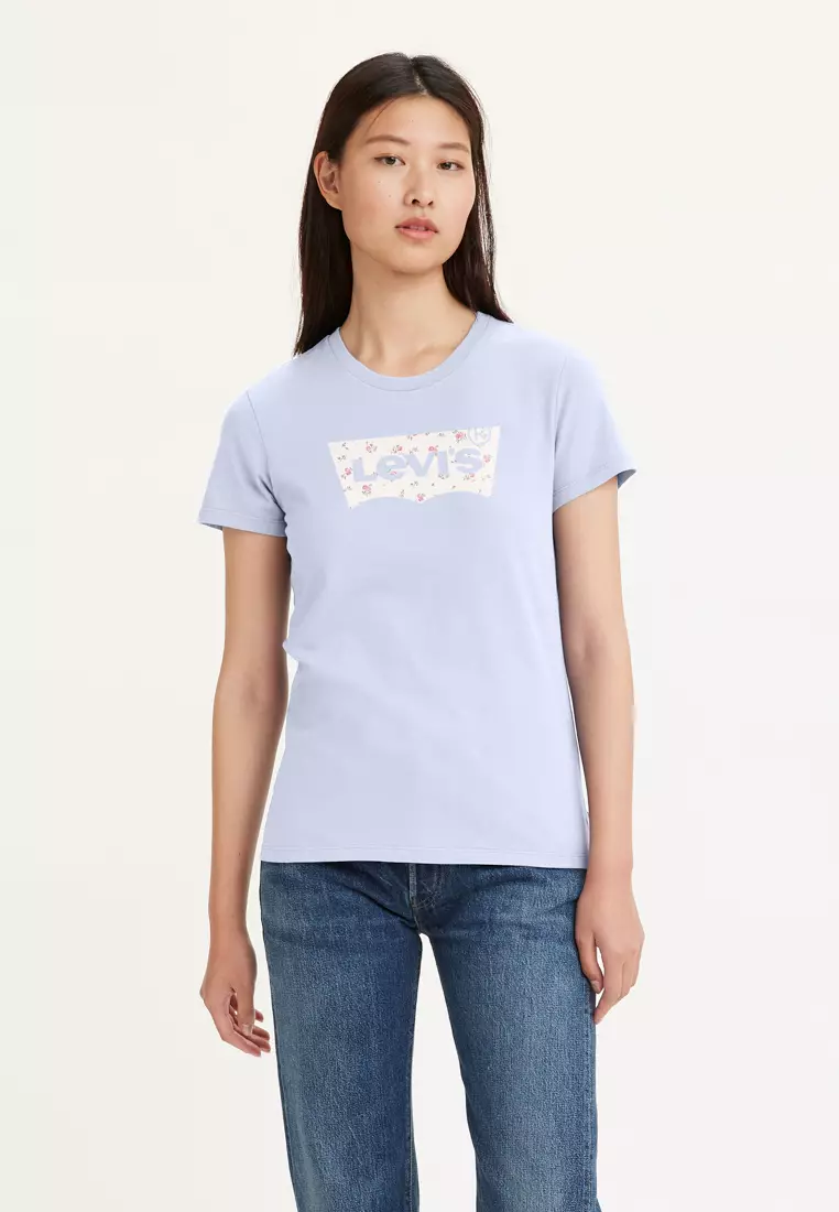 Blue levi t shirt shop