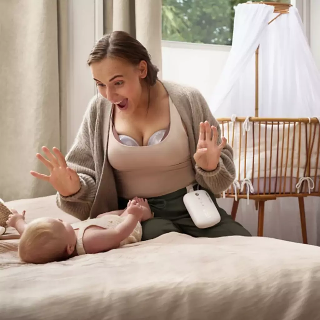 Philips Avent Hands Free Double Electric Breast Pump - Pompa Asi Elektrik | SCF534/11