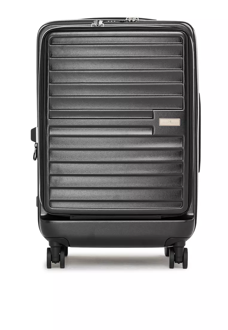 Malibu 5208-54 Black (Zipper Type) - Medium - TSA Luggage