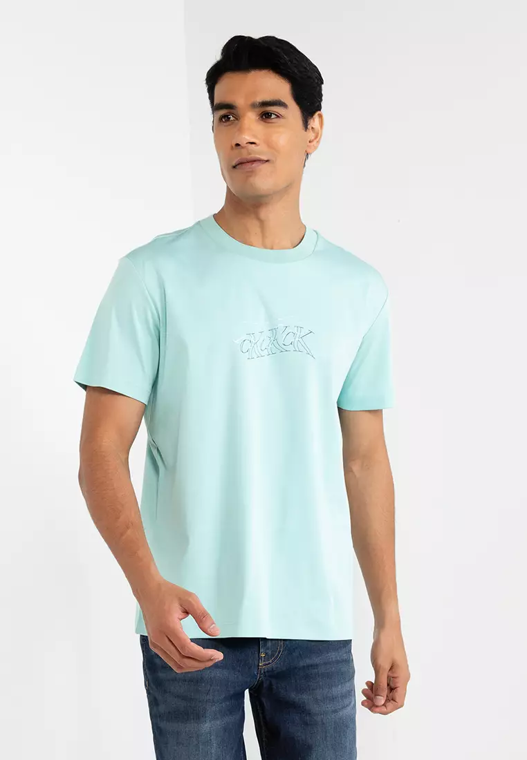 Buy Blue Tshirts for Men by Calvin Klein Jeans Online