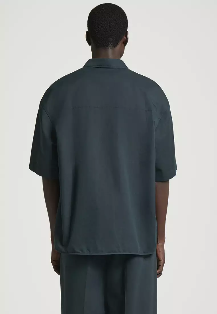 COS Oversized Short-Sleeved Shirt 2025 | Buy COS Online
