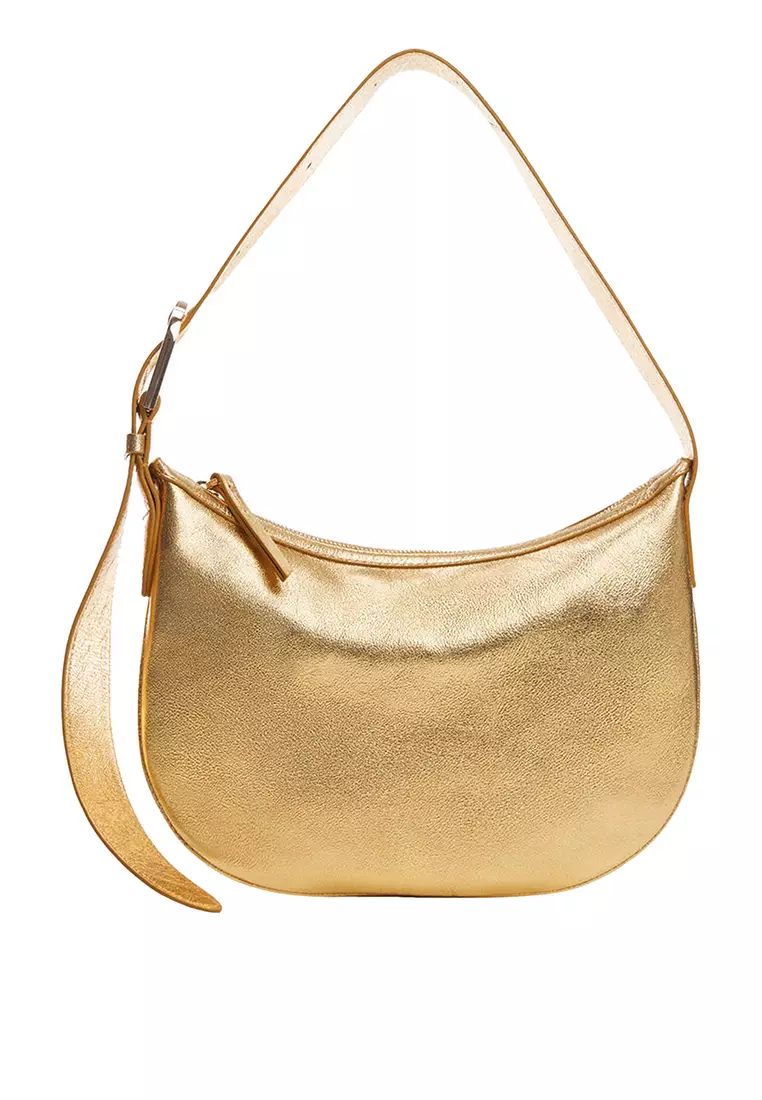 Gold sales shoulder bag