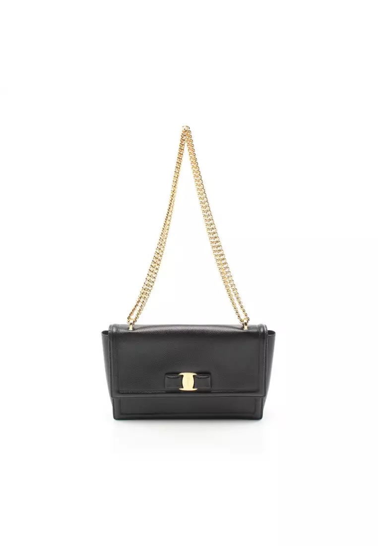 Salvatore ferragamo classic flap bag cheap