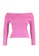 Trendyol pink Plus Size Off The Shoulder Jumper 31FEAAAD1A9271GS_8