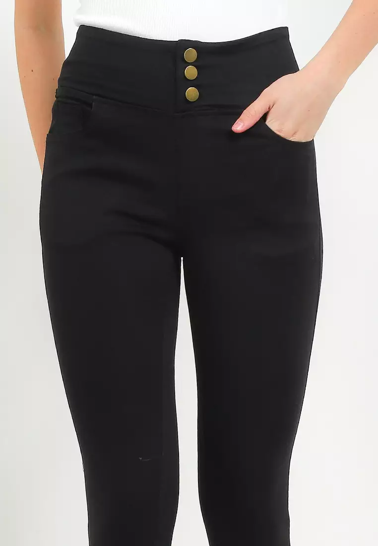 High waist Trousers