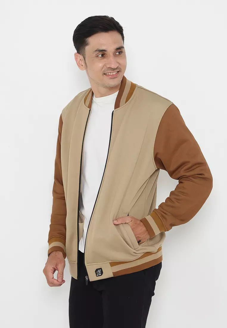 Jacket Cvc D&F Khaki Mix Brown