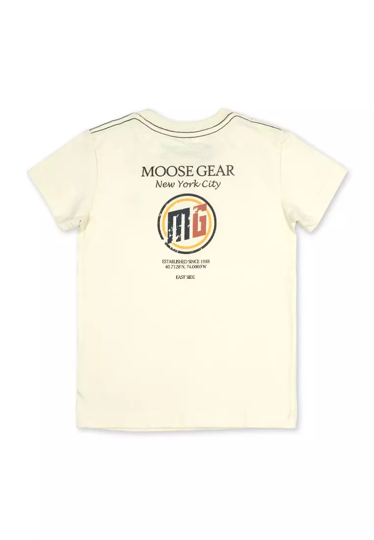 Boys T-Shirt with Print Details