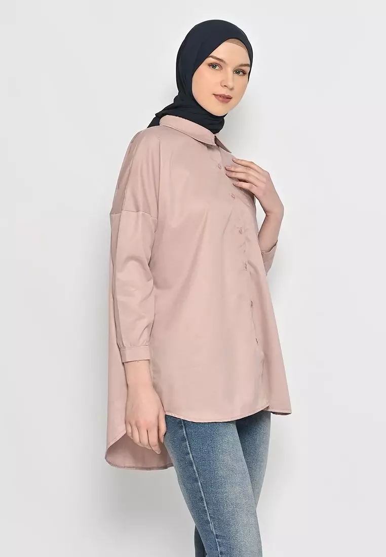 Sinom Ajeng Blouse Dusty Pink
