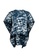 Celine navy Celine Trade shows All Over Print Flared Sleeves T-Shirt in Navy 792BCAA5EF4556GS_1