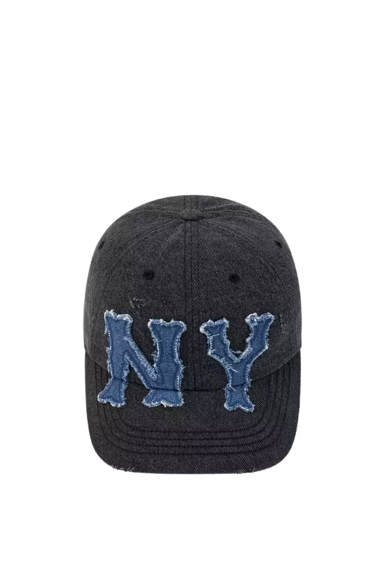 MLB korea■新作*DENIM COOPER'S UNSTRUCTURED BALL CAP Jual MLB Korea Denim Coopers Unstructured Ball Cap - NY