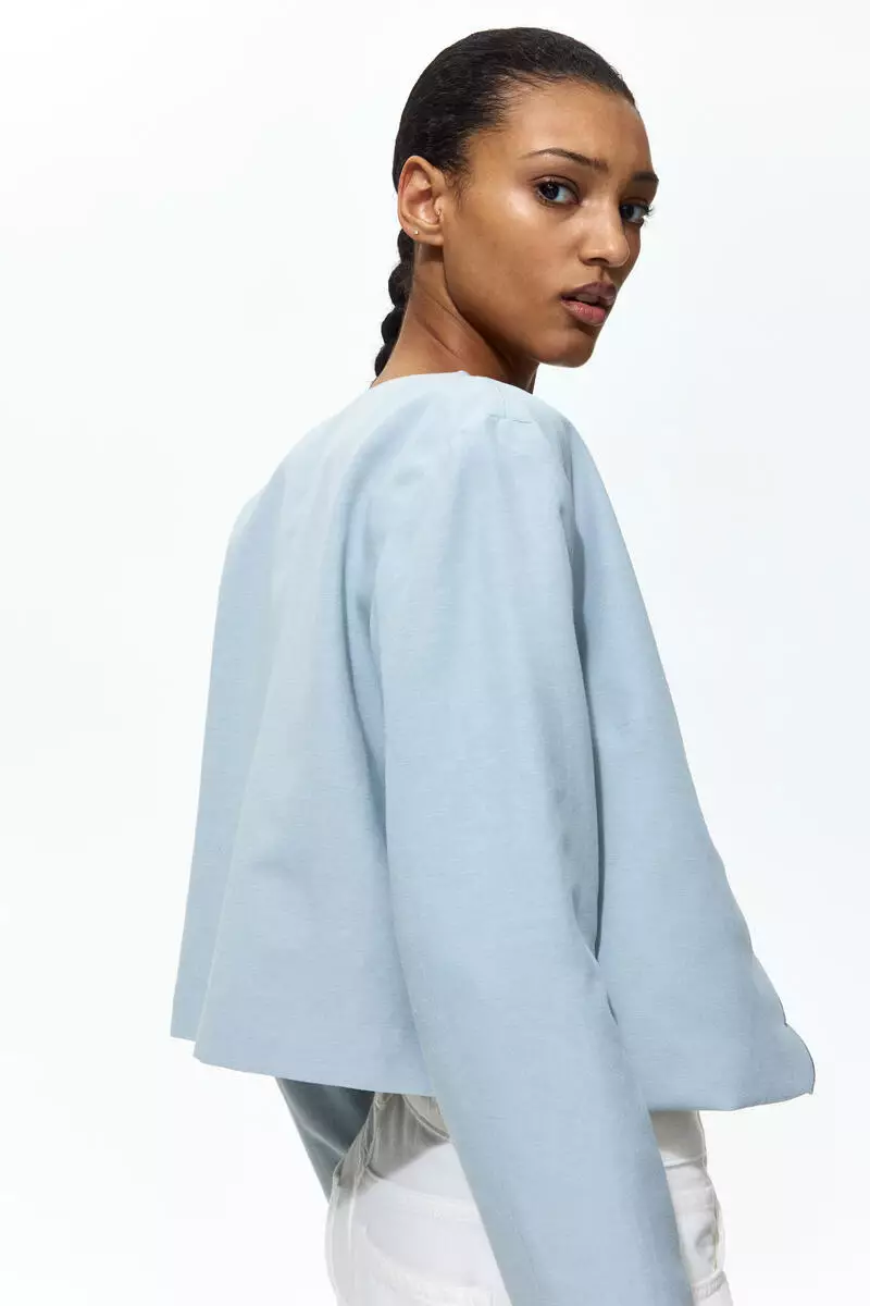 Scalloped-edge jacket