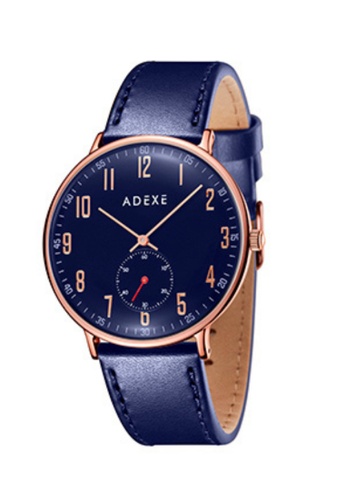 ADEXE Watches 多色 英國ADEXE男錶Freerunner 2.0 真皮大表盤 BD318AC3A42C52GS_1